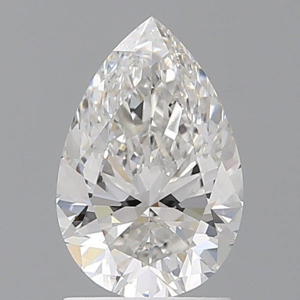 1.59 Carat Pear Shaped, Ideal Cut, F Color, VVS2 Clarity, IGI Certified Lab Grown Diamond