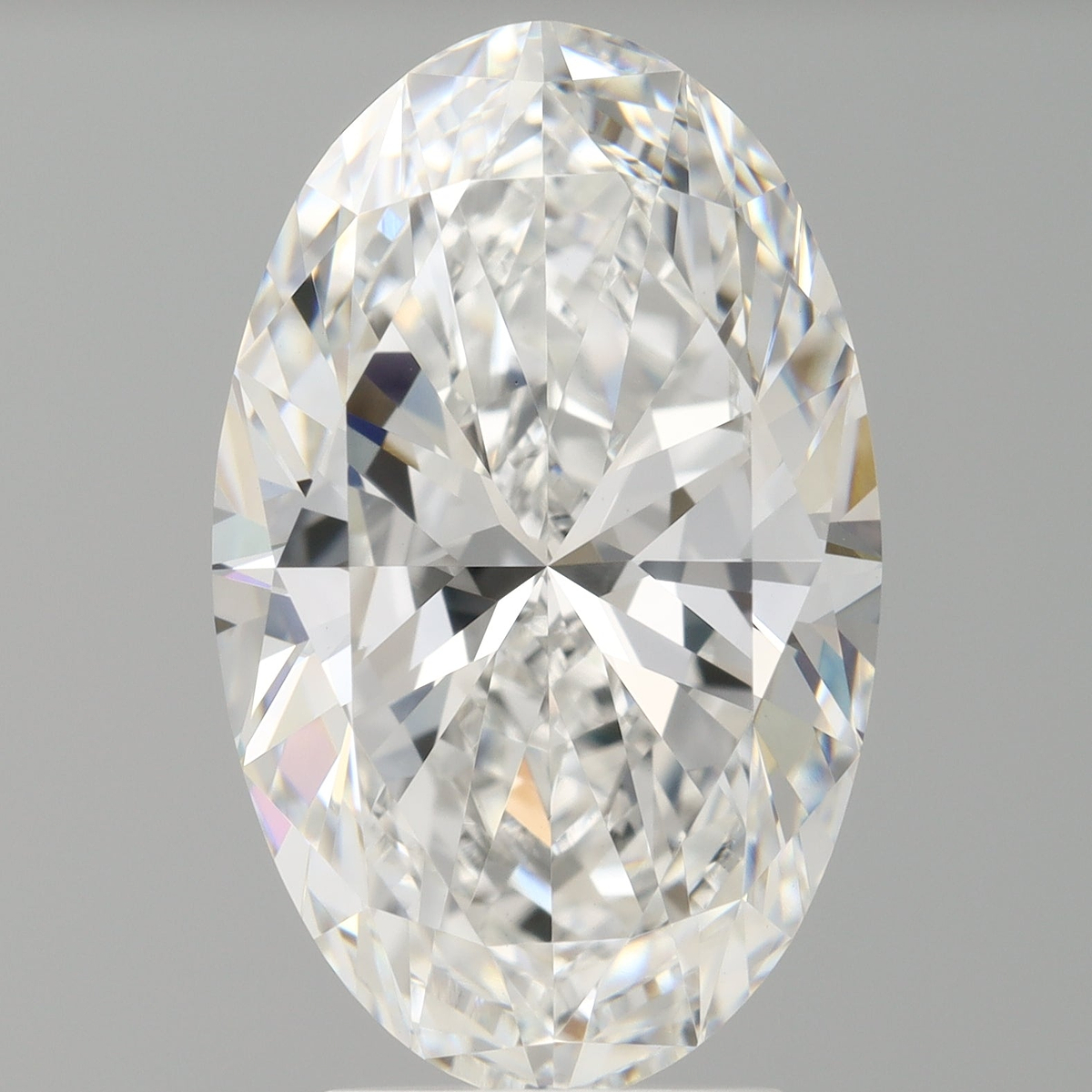 4.01 Carat Oval Shaped, Ideal Cut, E Color, VVS2 Clarity, IGI Certified Lab Grown Diamond