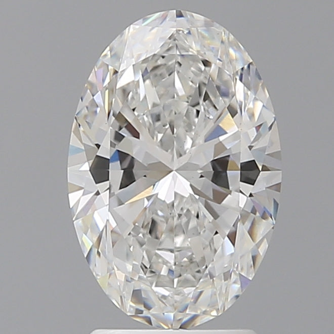2.55 Carat Oval Shaped, Ideal Cut, E Color, VS1 Clarity, IGI Certified Lab Grown Diamond