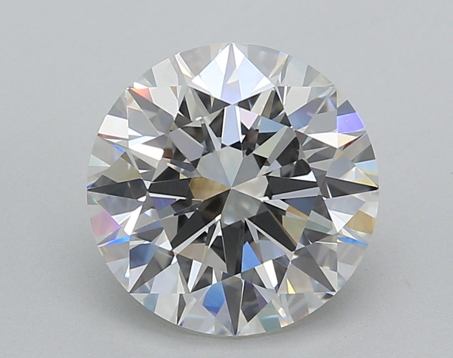 3.01 Carat Round Shaped, Excellent Cut, F Color, VVS1 Clarity, IGI Certified Lab Grown Diamond