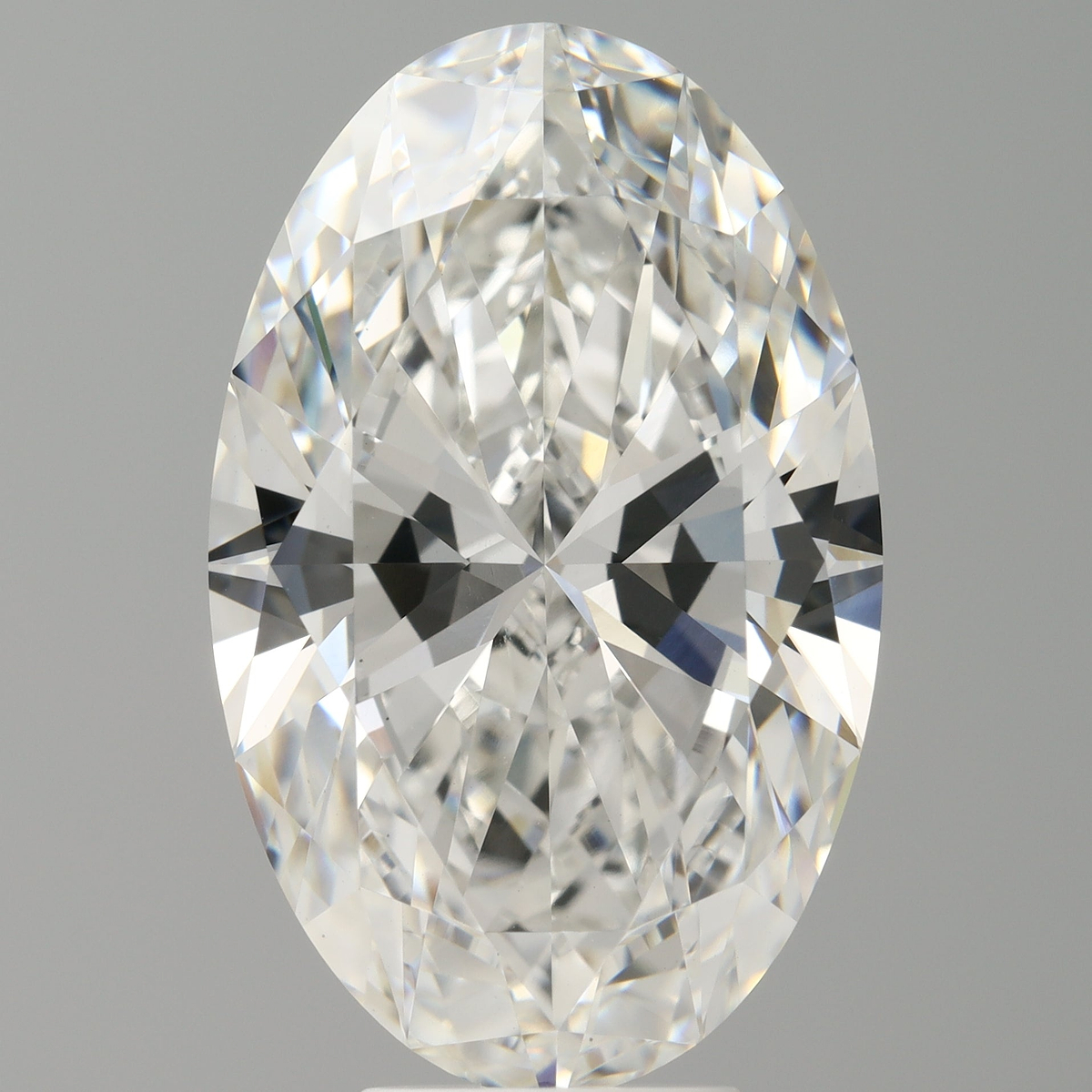 7.04 Carat Oval Shaped, Ideal Cut, E Color, VVS2 Clarity, IGI Certified Lab Grown Diamond