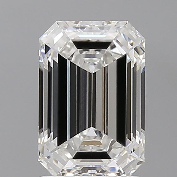 2.08 Carat Emerald Shaped, Ideal Cut, E Color, VVS2 Clarity, IGI Certified Lab Grown Diamond