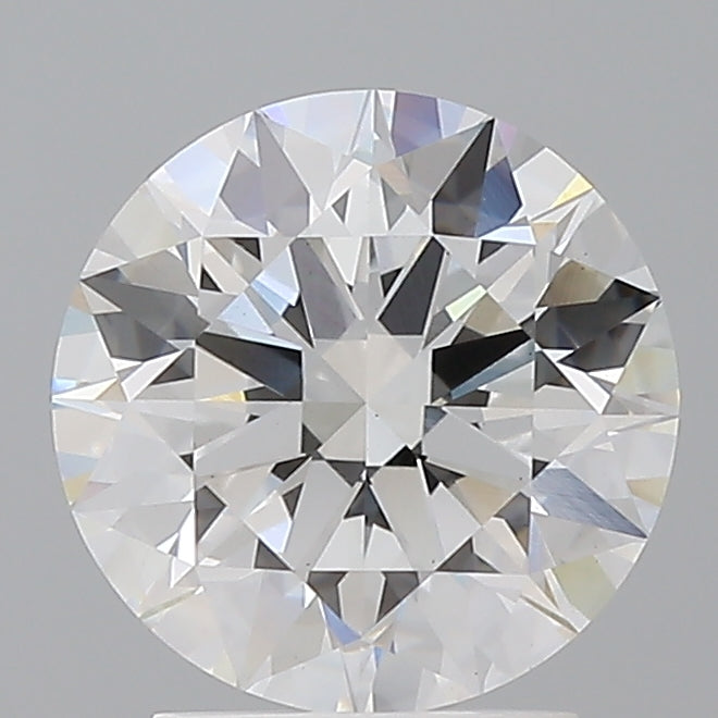 2.54 Carat Round Shaped, Ideal Cut, D Color, VS1 Clarity, IGI Certified Lab Grown Diamond