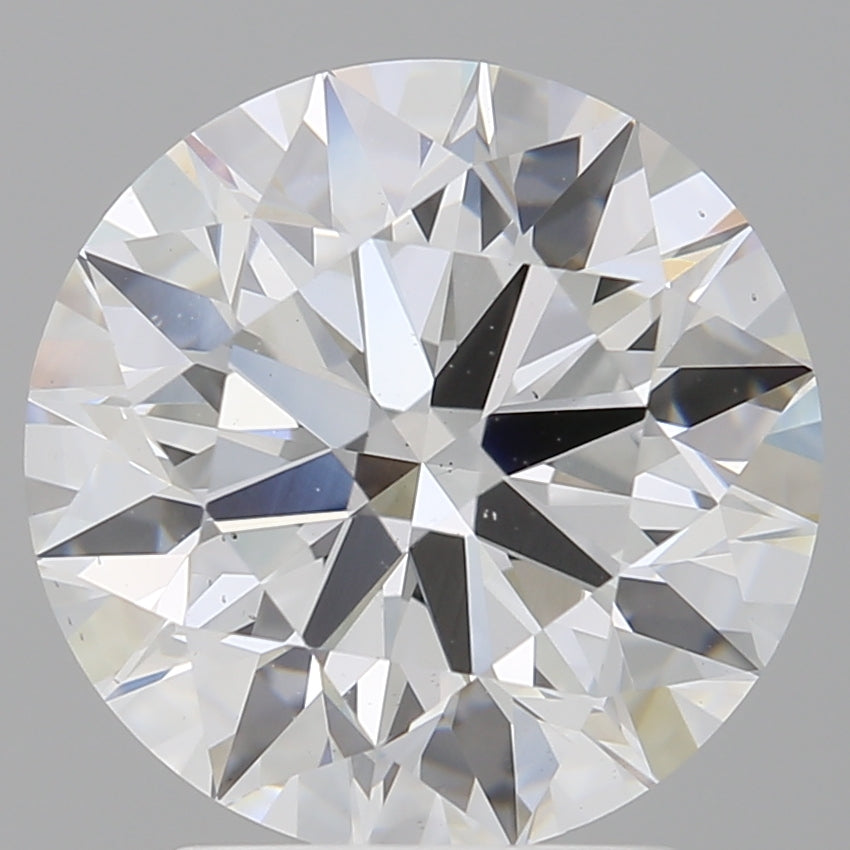 3.10 Carat Round Shaped, Ideal Cut, E Color, VS1 Clarity, IGI Certified Lab Grown Diamond