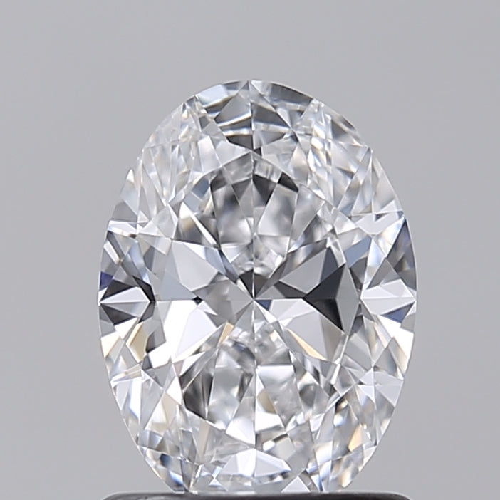 1.00 Carat Oval Shaped, Very Good Cut, D Color, VVS1 Clarity, IGI Certified Lab Grown Diamond