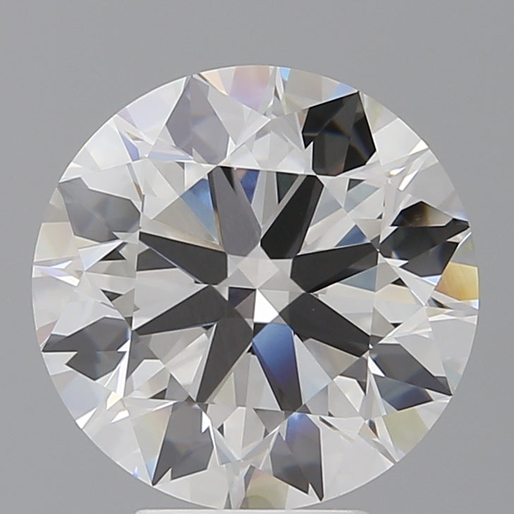 5.54 Carat Round Shaped, Ideal Cut, F Color, VVS2 Clarity, IGI Certified Lab Grown Diamond