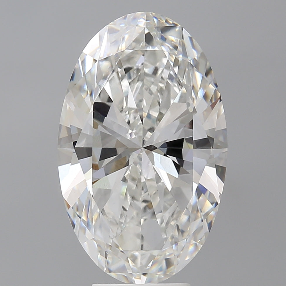 6.60 Carat Oval Shaped, Ideal Cut, E Color, VVS2 Clarity, IGI Certified Lab Grown Diamond