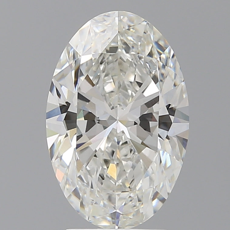 3.57 Carat Oval Shaped, Ideal Cut, F Color, VVS2 Clarity, IGI Certified Lab Grown Diamond