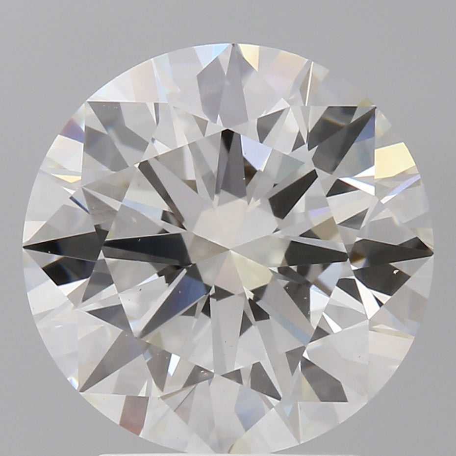 3.01 Carat Round Shaped, Ideal Cut, F Color, VS1 Clarity, IGI Certified Lab Grown Diamond