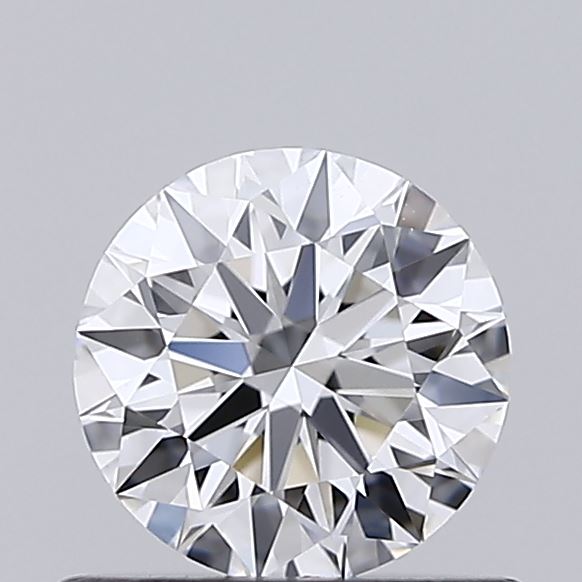 0.53 Carat Round Shaped, Ideal Cut, D Color, VS1 Clarity, IGI Certified Lab Grown Diamond
