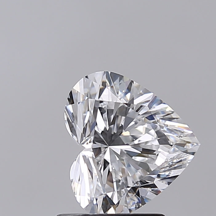 1.50 Carat Heart Shaped, Very Good Cut, D Color, VS1 Clarity, IGI Certified Lab Grown Diamond