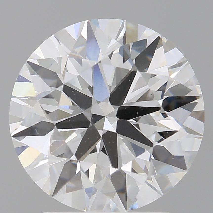 3.01 Carat Round Shaped, Excellent Cut, E Color, VS1 Clarity, IGI Certified Lab Grown Diamond