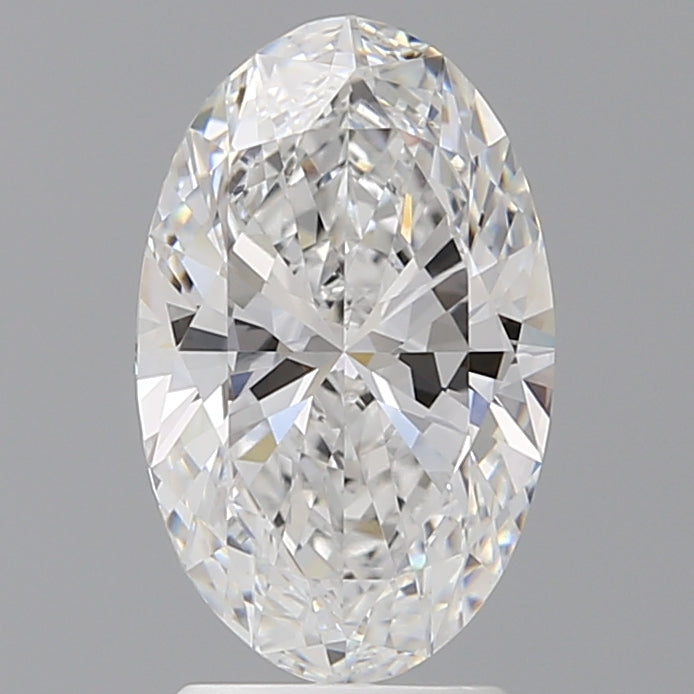 2.54 Carat Oval Shaped, Ideal Cut, D Color, VVS2 Clarity, IGI Certified Lab Grown Diamond