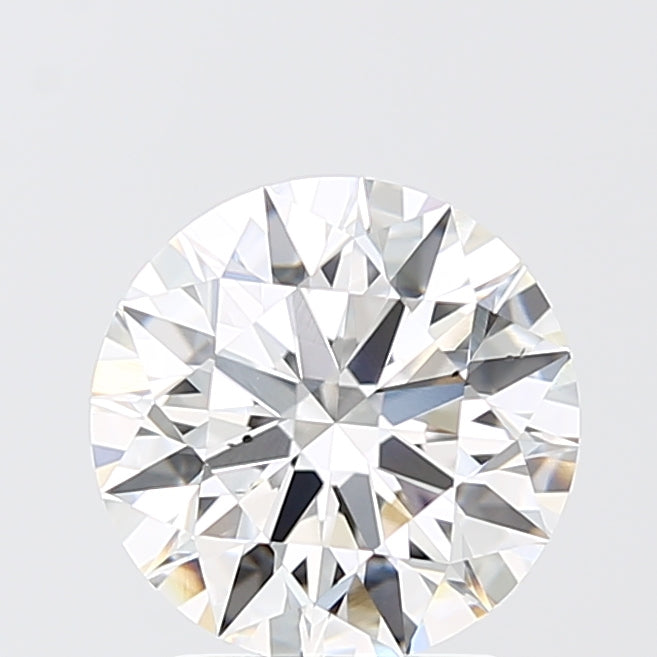 2.51 Carat Round Shaped, Ideal Cut, E Color, VS2 Clarity, IGI Certified Lab Grown Diamond