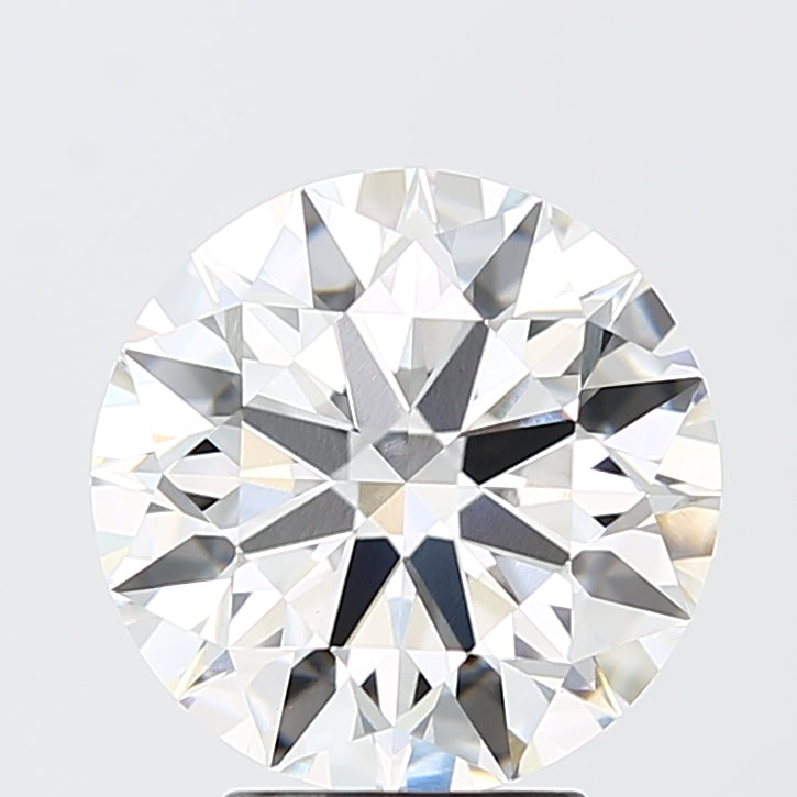 4.05 Carat Round Shaped, Ideal Cut, F Color, VVS2 Clarity, IGI Certified Lab Grown Diamond