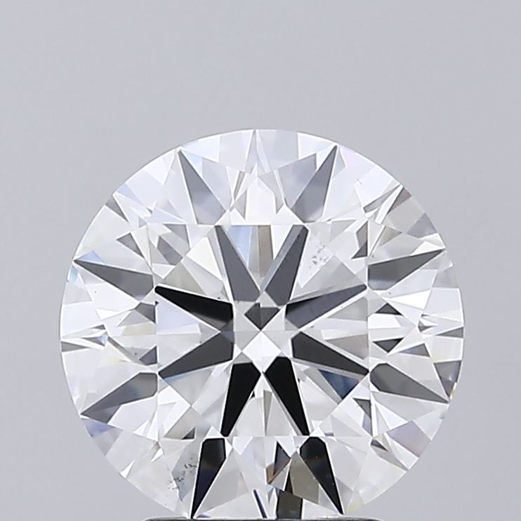 3.02 Carat Round Shaped, Ideal Cut, E Color, VS2 Clarity, IGI Certified Lab Grown Diamond
