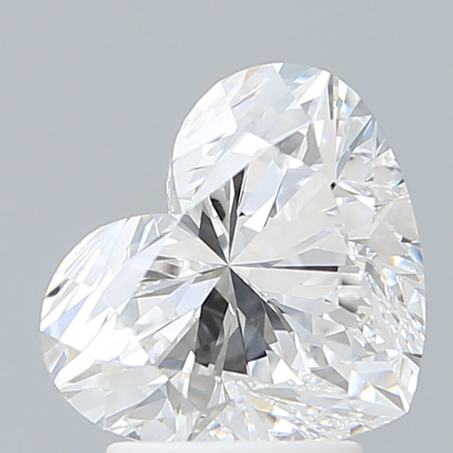 2.77 Carat Heart Shaped, Ideal Cut, D Color, VVS2 Clarity, IGI Certified Lab Grown Diamond
