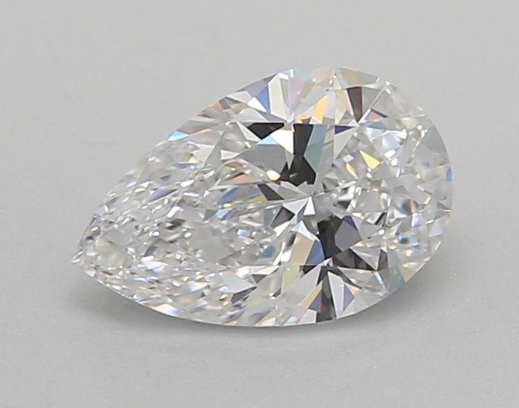 1.02 Carat Pear Shaped, Excellent Cut, D Color, VS1 Clarity, IGI Certified Lab Grown Diamond