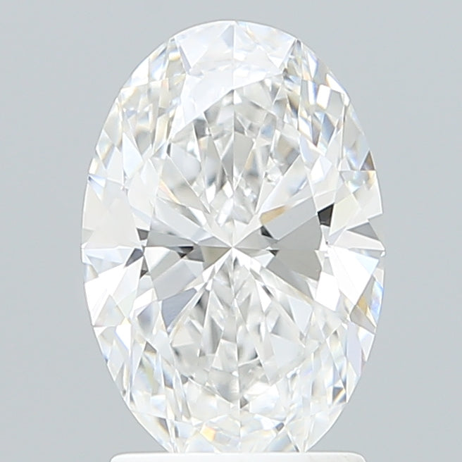 2.09 Carat Oval Shaped, Ideal Cut, E Color, VVS2 Clarity, IGI Certified Lab Grown Diamond