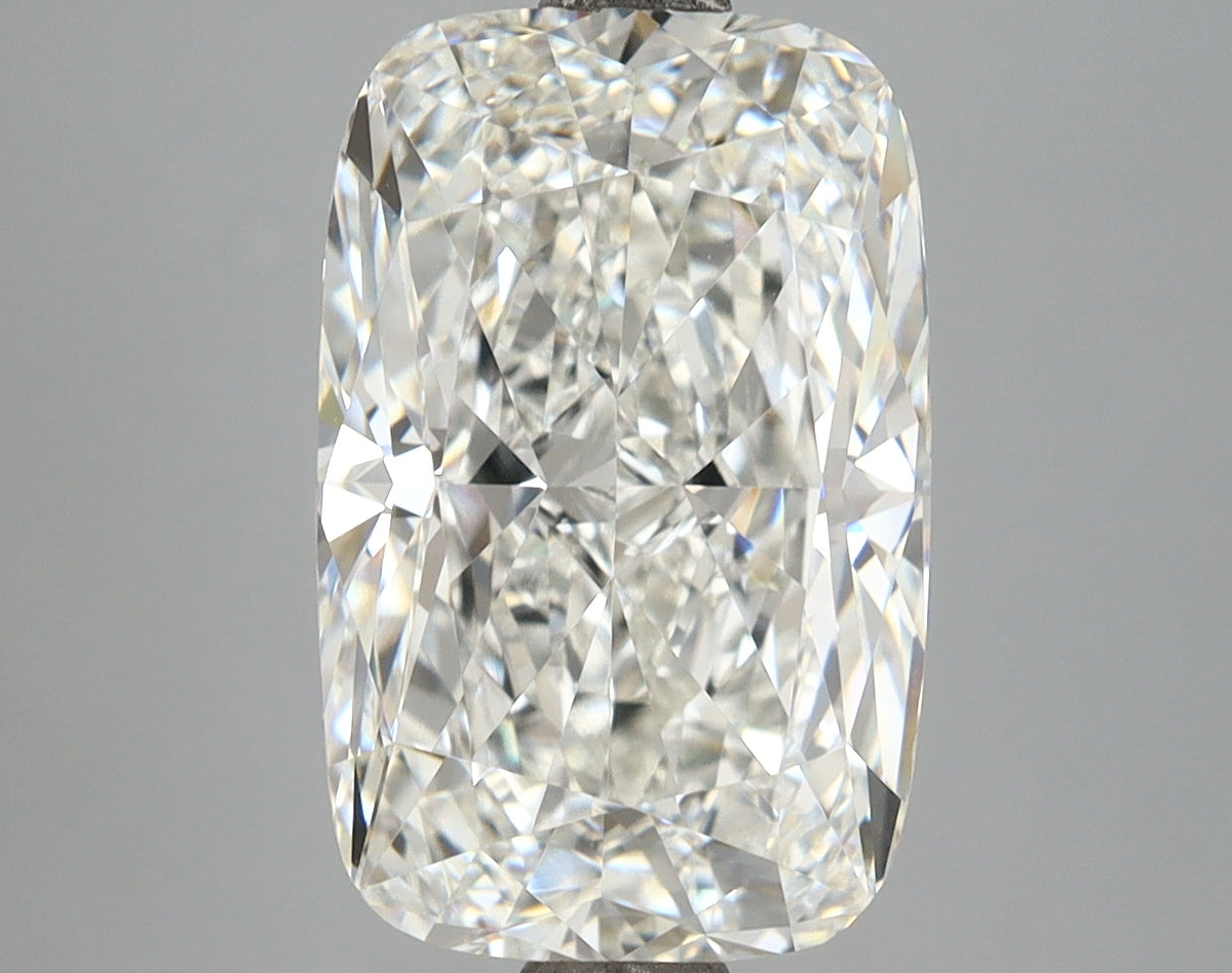 5.19 Carat Cushion Shaped, Ideal Cut, F Color, VVS2 Clarity, IGI Certified Lab Grown Diamond