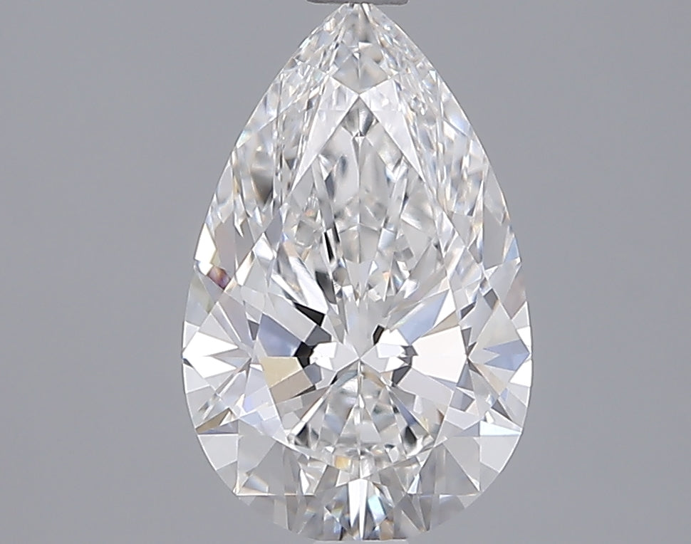 2.06 Carat Pear Shaped, Ideal Cut, E Color, VVS1 Clarity, IGI Certified Lab Grown Diamond