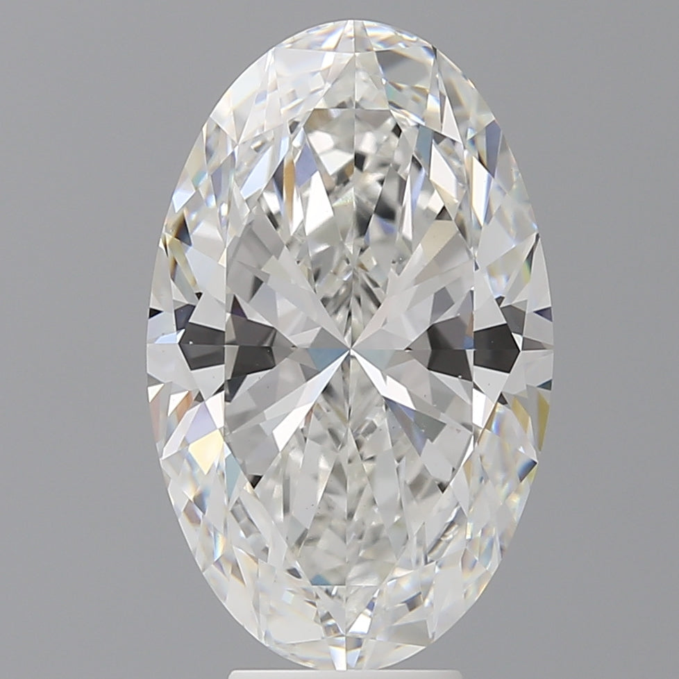 7.09 Carat Oval Shaped, Ideal Cut, E Color, VVS2 Clarity, IGI Certified Lab Grown Diamond