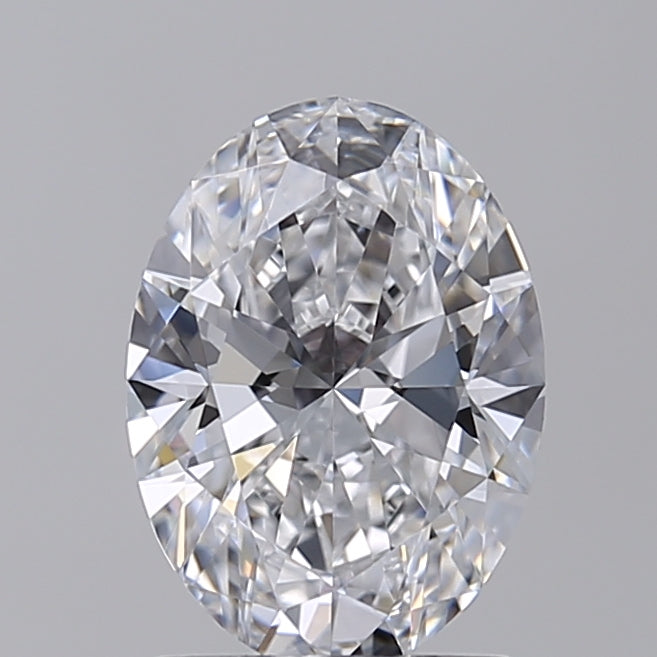 1.55 Carat Oval Shaped, Ideal Cut, D Color, VVS1 Clarity, IGI Certified Lab Grown Diamond