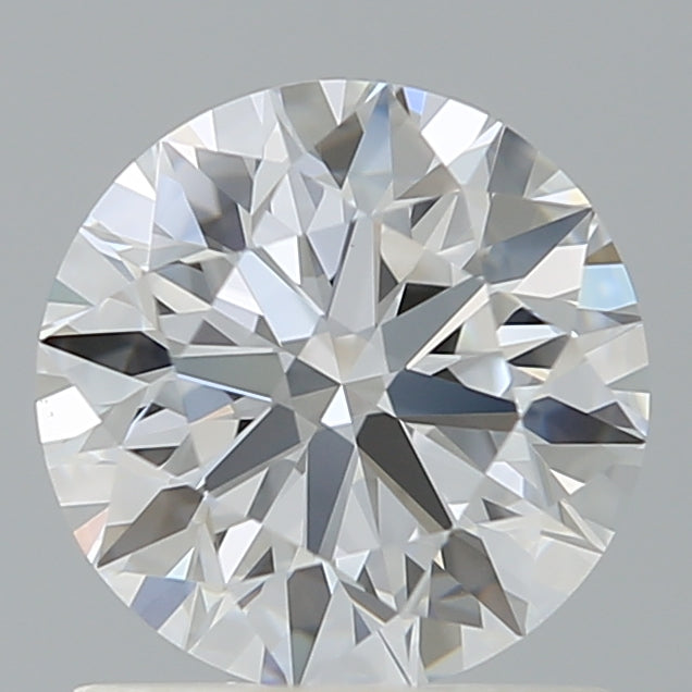 1.21 Carat Round Shaped, Ideal Cut, D Color, VS1 Clarity, IGI Certified Lab Grown Diamond