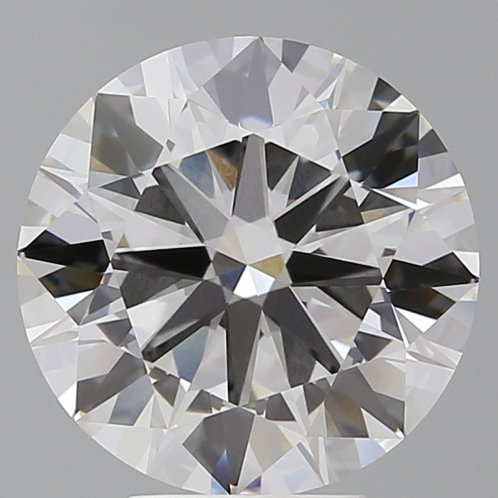 5.55 Carat Round Shaped, Ideal Cut, E Color, VVS2 Clarity, IGI Certified Lab Grown Diamond
