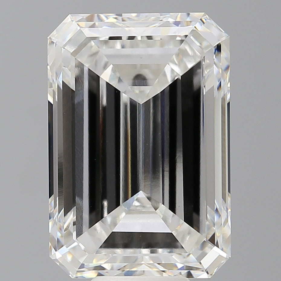 11.52 Carat Emerald Shaped, Excellent Cut, F Color, VS1 Clarity, IGI Certified Lab Grown Diamond
