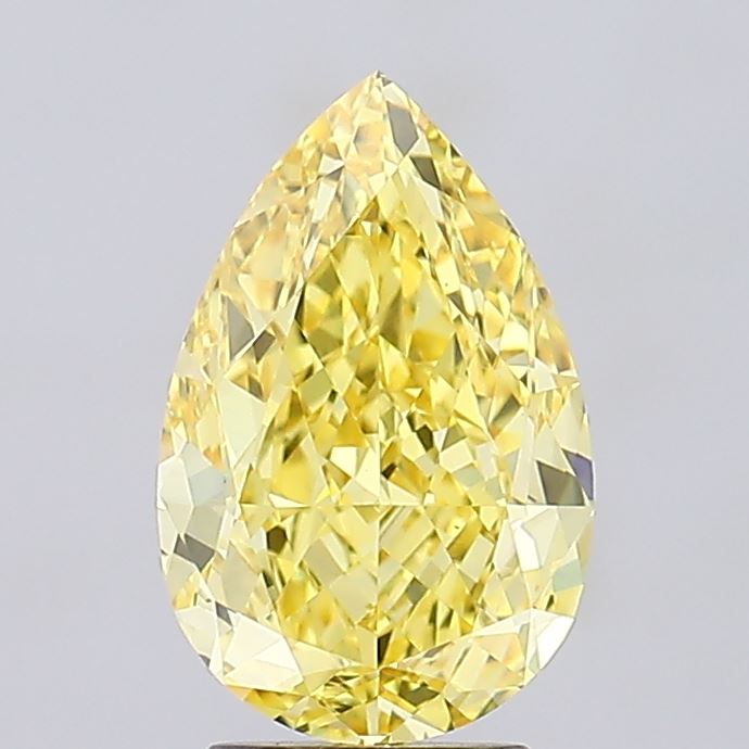 4.01 Carat Pear Shaped, Very Good Cut, VS1 Clarity, IGI Certified Lab Grown Diamond