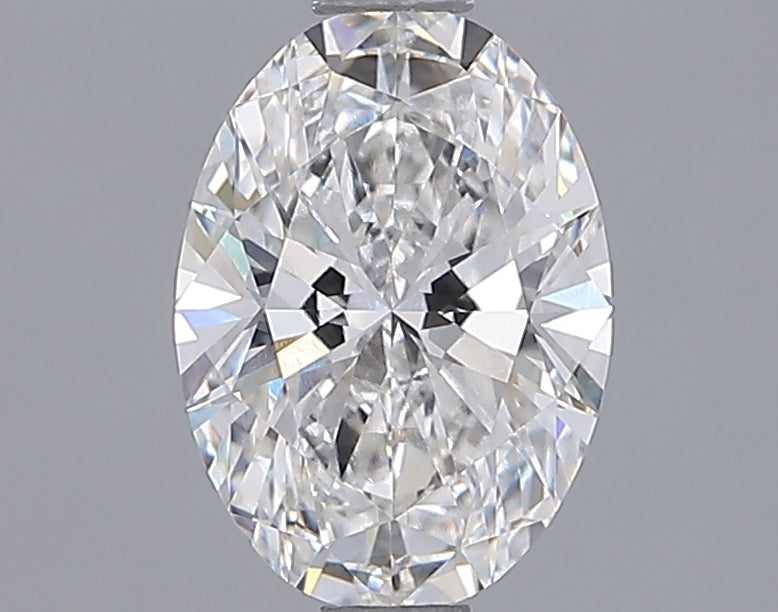 1.33 Carat Oval Shaped, Ideal Cut, F Color, VVS1 Clarity, IGI Certified Lab Grown Diamond