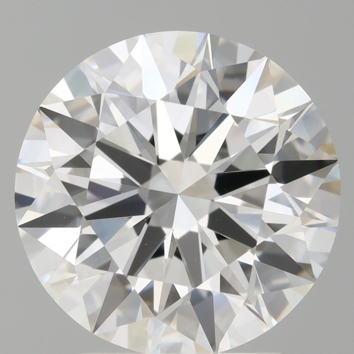 3.09 Carat Round Shaped, Ideal Cut, E Color, VVS2 Clarity, IGI Certified Lab Grown Diamond