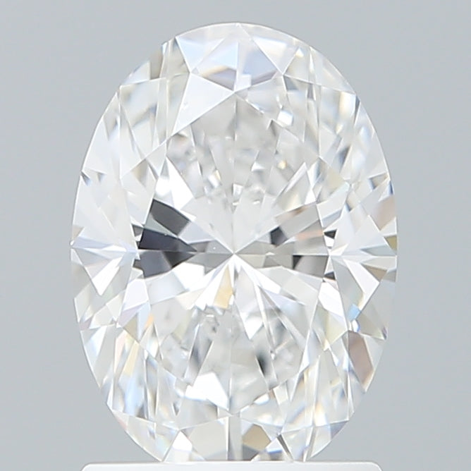 1.60 Carat Oval Shaped, Excellent Cut, E Color, VVS1 Clarity, IGI Certified Lab Grown Diamond