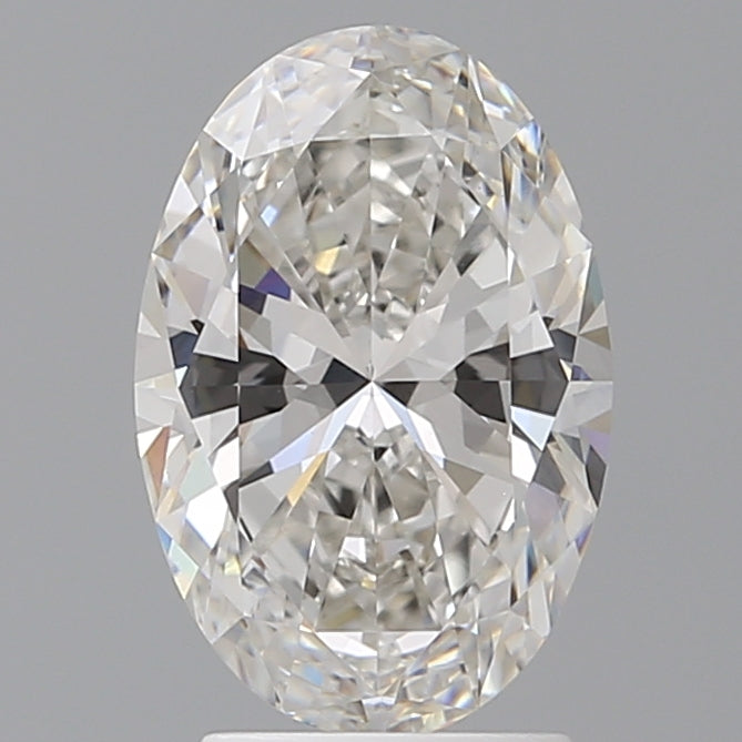 2.58 Carat Oval Shaped, Ideal Cut, F Color, VVS2 Clarity, IGI Certified Lab Grown Diamond