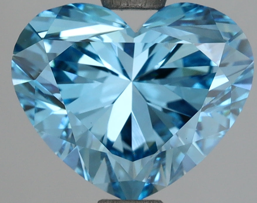 3.00 Carat Heart Shaped, Very Good Cut, VS2 Clarity, IGI Certified Lab Grown Diamond