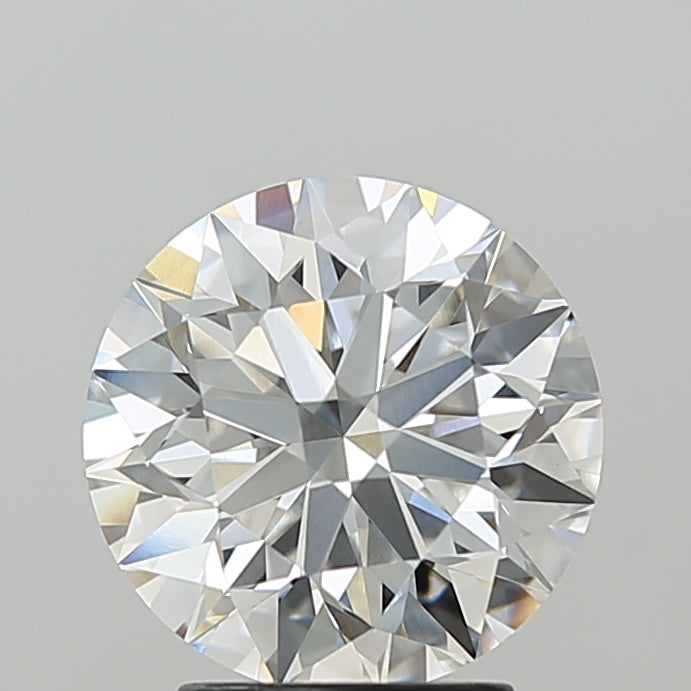 3.00 Carat Round Shaped, Excellent Cut, F Color, VVS2 Clarity, IGI Certified Lab Grown Diamond