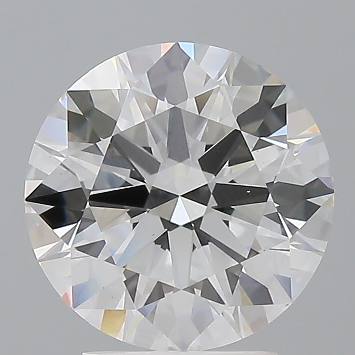 3.09 Carat Round Shaped, Ideal Cut, E Color, VS1 Clarity, IGI Certified Lab Grown Diamond