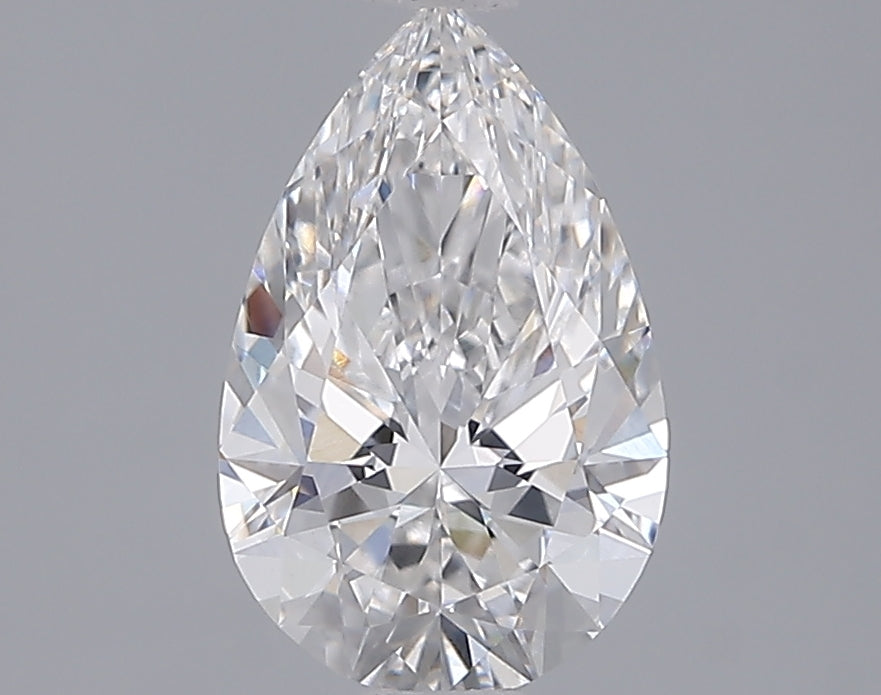 1.56 Carat Pear Shaped, Ideal Cut, E Color, VVS2 Clarity, IGI Certified Lab Grown Diamond