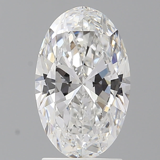 2.10 Carat Oval Shaped, Ideal Cut, D Color, VS1 Clarity, IGI Certified Lab Grown Diamond