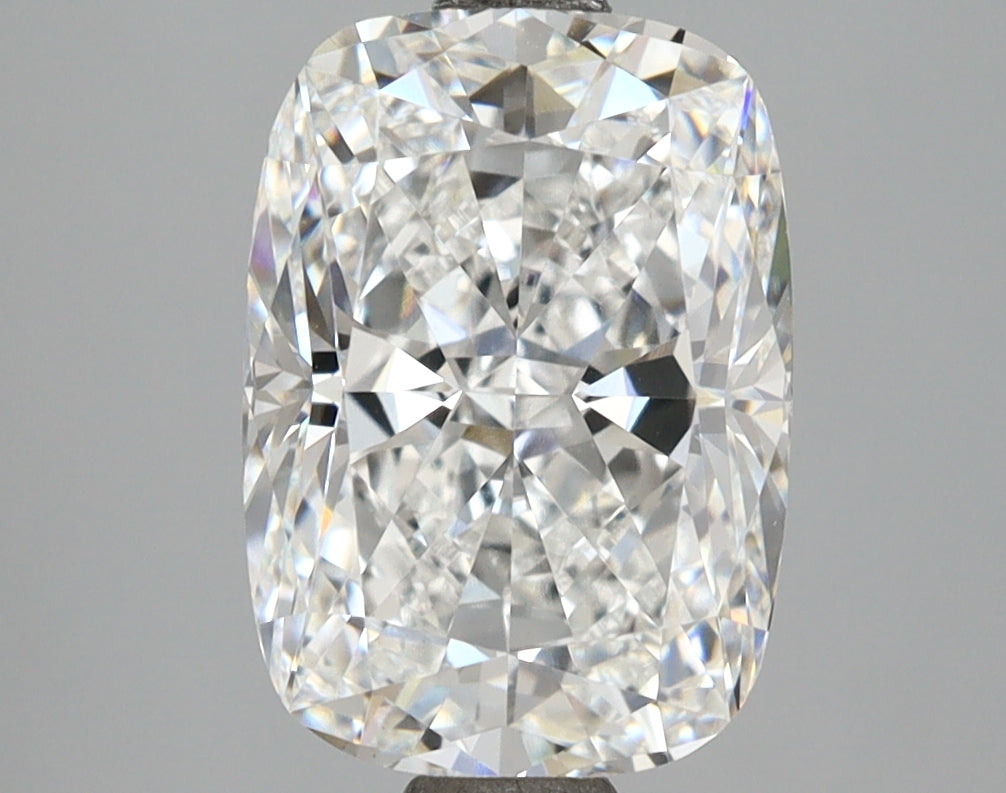 3.10 Carat Cushion Shaped, Ideal Cut, E Color, VVS2 Clarity, IGI Certified Lab Grown Diamond