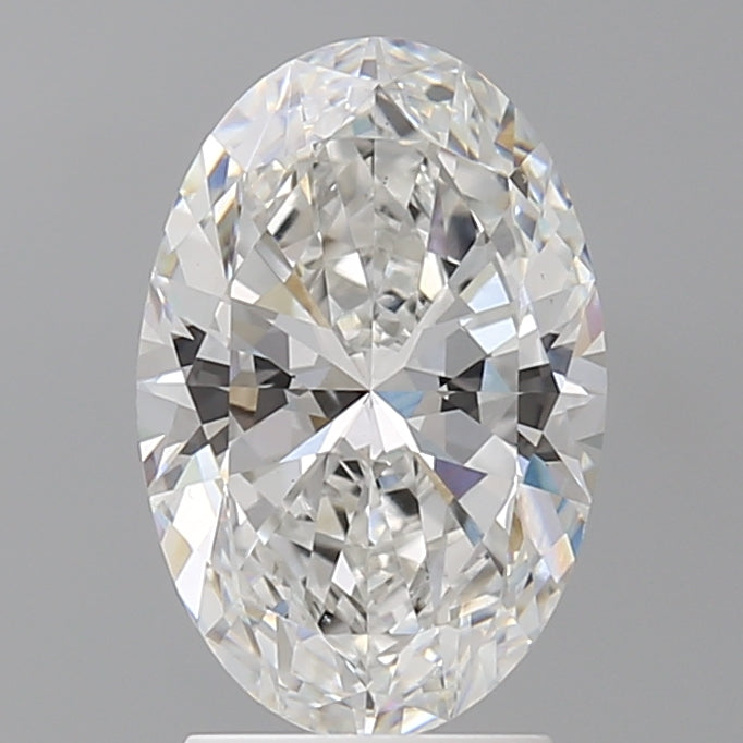 2.58 Carat Oval Shaped, Ideal Cut, E Color, VS1 Clarity, IGI Certified Lab Grown Diamond