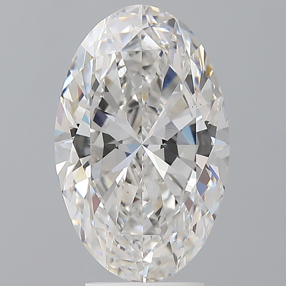 4.09 Carat Oval Shaped, Ideal Cut, E Color, VS1 Clarity, IGI Certified Lab Grown Diamond
