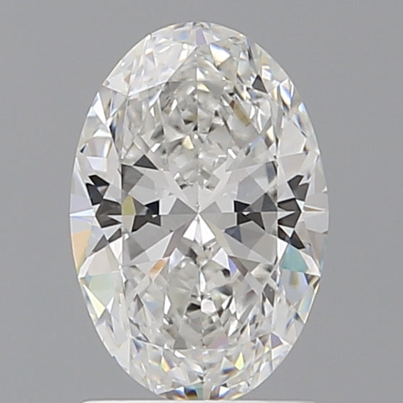 1.58 Carat Oval Shaped, Ideal Cut, E Color, VVS2 Clarity, IGI Certified Lab Grown Diamond
