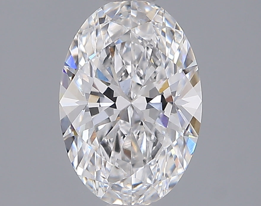 1.57 Carat Oval Shaped, Ideal Cut, D Color, VVS2 Clarity, IGI Certified Lab Grown Diamond