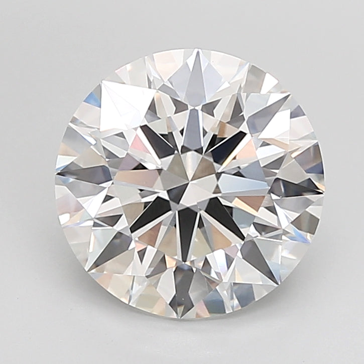 5.06 Carat Round Shaped, Ideal Cut, D Color, VVS2 Clarity, IGI Certified Lab Grown Diamond