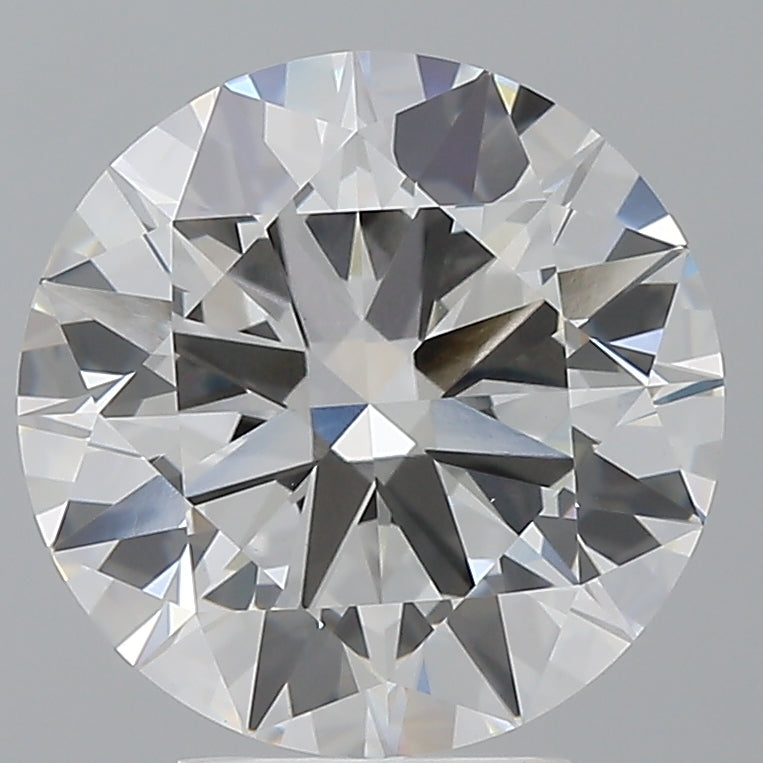 4.51 Carat Round Shaped, Ideal Cut, E Color, VVS2 Clarity, IGI Certified Lab Grown Diamond