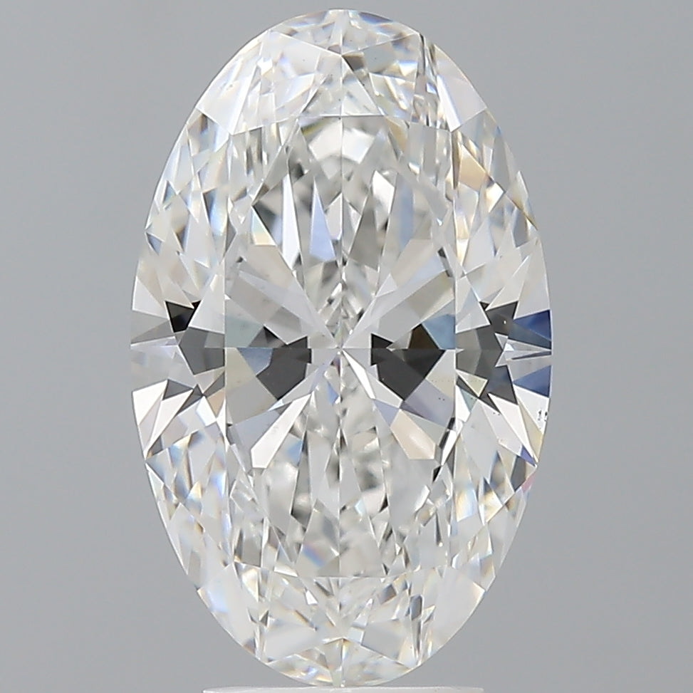 4.58 Carat Oval Shaped, Excellent Cut, D Color, VS2 Clarity, IGI Certified Lab Grown Diamond