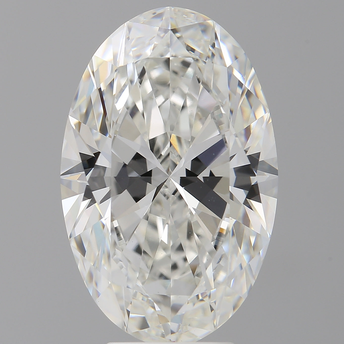 6.05 Carat Oval Shaped, Excellent Cut, F Color, VVS2 Clarity, IGI Certified Lab Grown Diamond