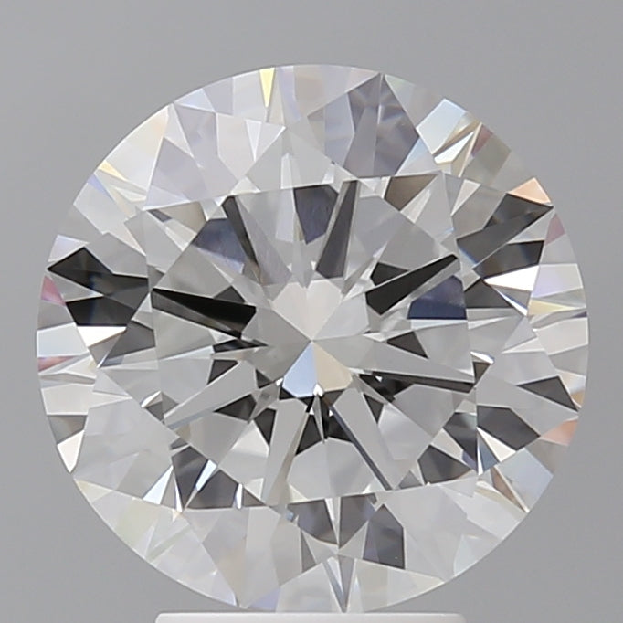 4.56 Carat Round Shaped, Excellent Cut, F Color, VVS2 Clarity, IGI Certified Lab Grown Diamond